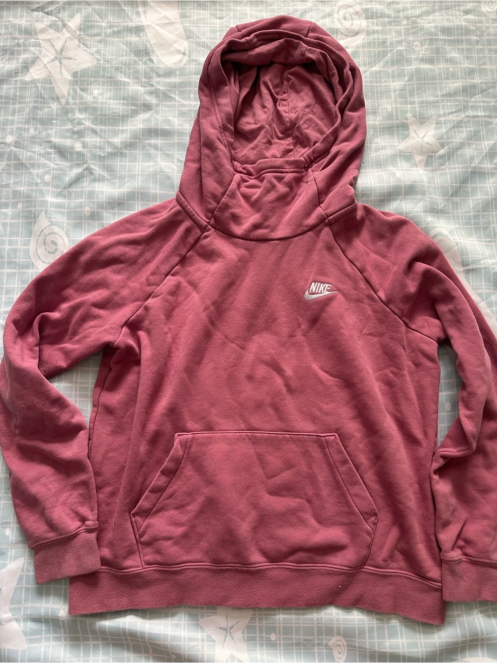 Nike Women’s Pink Pullover Hoodie